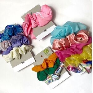 Nordstrom BP bundle of 14 scrunchies NWT